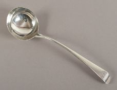 Saucenlöffel, Silber 925/ooo, London, 1786