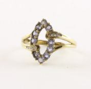Ring, 333/ooo Gelbgold, 2,5g