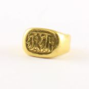 Siegelring, Gold, China, 19.Jh.