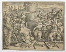 de Jode, Gerhard (1505-1591), Gleichnis der fünf klugen und der fünf törichten