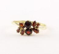 Granatring, 333/ooo GG, 2,1g