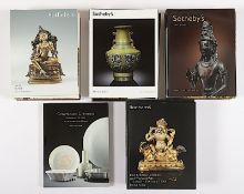 Konvolut Auktionskataloge Asiatica, Bonhams London und Hong Kong, Sotheby´s Paris, 2008-2017