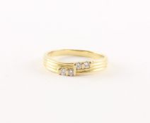 Brillantring, 585/ooo GG, 2,5g
