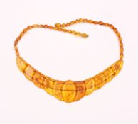 Bernsteincollier, Art-Deco