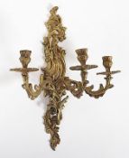 Wandapplike, Bronze, Frankreich, 20.Jh.