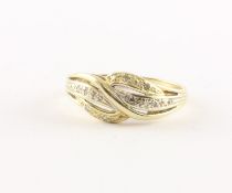 Ring, 585/ooo Gelbgold, kl. Diam., 2,42