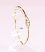 Diamant-Armband, 585/ooo Gelbgold, 6,9g