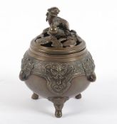 Weihrauchbrenner, Bronze, China