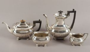 Kaffeekern, vierteilig, 925/ooo, Sheffield, 1894