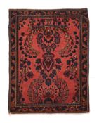 Antique Mohajeran Sarouk Mat Rug 2'0'' x 2'6'' (0.61 x 0.76 M)