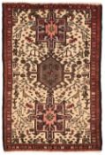Persian Karajeh Rug 2'2" x 3'7" (0.64 x 1.09 M)