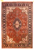 Silk Qum Rug 4'9'' x 6'7'' (1.45 x 2.01 M)