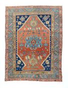 Antique Serapi Rug 5'2'' x 6'6'' (1.57 x 1.98 M)