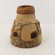 Kenyan, African Turkana Eburi Milk/Fat Gourd Jug