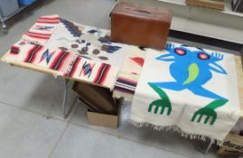 Mexican & Southwest Style Rugs & Leather Case