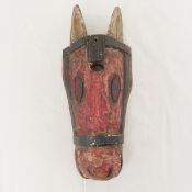 Guatemalan Hand Carved Wood Horse Spirit Mask