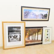Mount Rushmore & 3 Other Framed Prints
