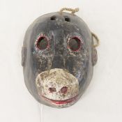 Guatemalan Hand Carved Wood Monkey Spirit Mask