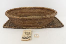 Zambian Mbunda, Lozi Tribe Makenge Baby Basket