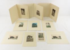 Cleora Clark Wheeler Hand Tinted Photograph Prints