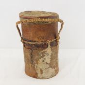 Kenyan, African Turkana Eburi Milk/Fat Gourd Jug