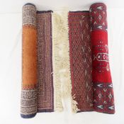 Persian Turkoman Wool Rug & Prayer Rug