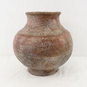 African Bemba Tribe, Mbusa Pottery Clay Pot