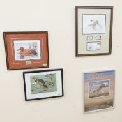 2 DU Duck Stamp Prints Signed & 2 Other Prints