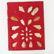 20+ Woodland era OH or IL Points in Riker Box