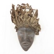 Hand Carved Zambian Chokwe, Mwana Pwo Tribal Mask