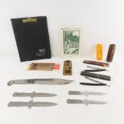 Western Throwing Knives, Straight Razors & more
