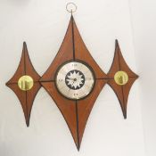 Welby MCM Wall Clock & Matching Candle Sconces