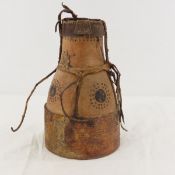 Kenyan, African Turkana Eburi Milk/Fat Gourd Jug