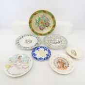7 Decorative Plates, American Indian & others