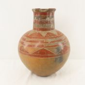 Handmade South African Zulu Clay Water Vessel