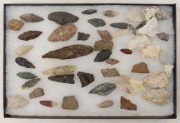 Collection of Broken Stone Knives, Western USA