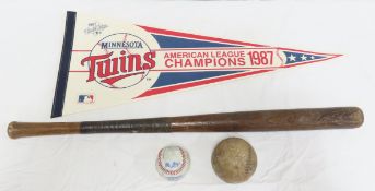 Antique Louisville Slugger Youth Baseball Bat
