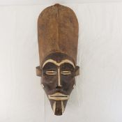 Zambian Hand Carved Wood Tribal Mask