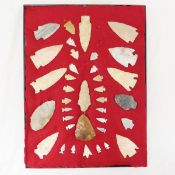 35+ Woodland era OH or IL Points in Riker Box