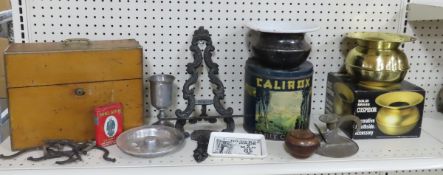 Spitoons, Calirox Tins, Ashtray, Case & More