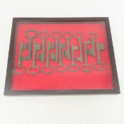 Collection of 13 Vintage Skeleton Gate Keys