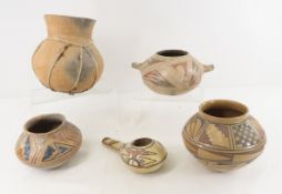 Native American Clay Pots, Tarahumara & others
