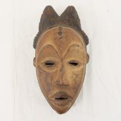 African, Punu Hand Carved Kola Wood Mask