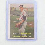 1957 Topps Rocco Colavito rookie card