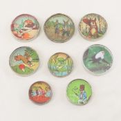 8 Vintage Dexterity Puzzles Anthropomorphic animal