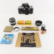 Nikon F2 35mm Film Camera with 50mm f/1.4 Lens