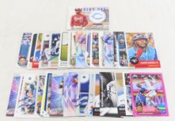30 plus modern Baseball cards with Stars