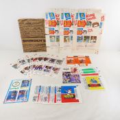 King Dons packages with cards, empty card packs