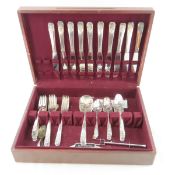 62 Piece WMA Rogers Oneida Flatware in Box