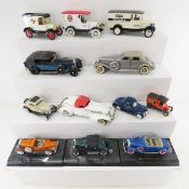 10+ Die Cast Vehicles, Franklin Mint, Ertl & more